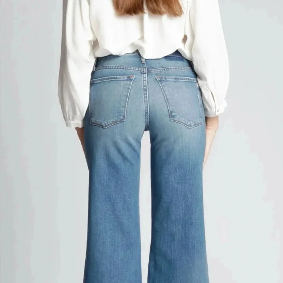 Black Orchid Jill High Waisted Wide Leg - One Love in size 26 NWT - Picture 2 of 8